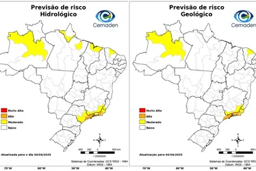 Imagem ilustrativa da imagem Cachoeiro de Itapemirim em alerta para risco de alagamentos e deslizamentos