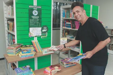 Imagem ilustrativa da imagem Campanha para troca gratuita de livros no ES