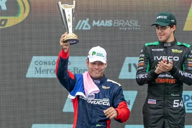 Imagem ilustrativa da imagem Capixaba Hugo Cibien conquista dois quartos lugares na Copa Truck 2025