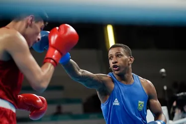 Imagem ilustrativa da imagem Capixaba Yuri Falcão está na final da etapa do Brasil da Copa do Mundo de Boxe