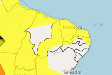 Imagem ilustrativa da imagem 54 municípios de Pernambuco sob alerta do Inmet até às 10h desta sexta-feira
