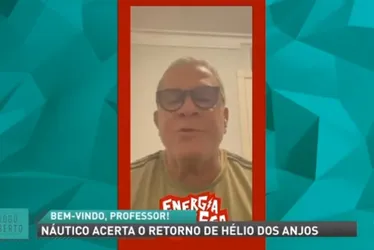 Imagem ilustrativa da imagem De volta ao Náutico, Hélio dos Anjos é destaque no Jogo Aberto Pernambuco