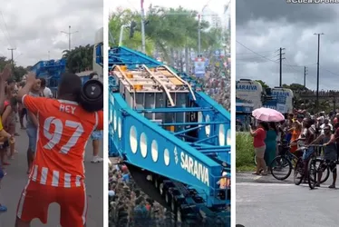 Imagem ilustrativa da imagem Depois de virar atração em Pernambuco, transformador gigante chega à Paraíba