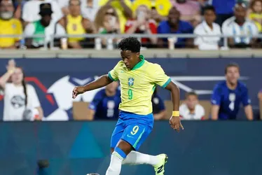 Imagem ilustrativa da imagem Endrick é convocado para Eliminatórias após corte de Neymar por lesão