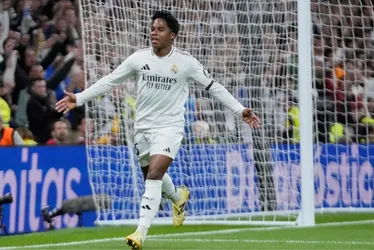Imagem ilustrativa da imagem Endrick marca, Real se classifica na prorrogação e vai à final da Copa do Rei