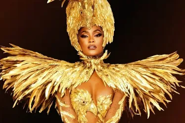 Imagem ilustrativa da imagem Erika Januza anuncia que não é mais rainha de bateria da Viradouro