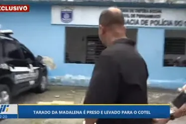 Imagem ilustrativa da imagem Finalmente, Tarado da Madalena é preso pela polícia e levado para o Cotel