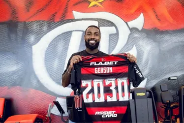 Imagem ilustrativa da imagem Flamengo anuncia renovação de Gerson até 2030