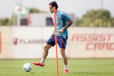 Imagem ilustrativa da imagem Filipe Luís mantém Pedro fora da lista de relacionados do Flamengo contra o Santos