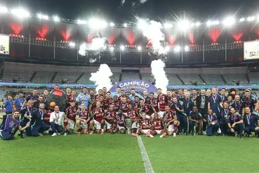 Imagem ilustrativa da imagem Flamengo goleia o Maricá e conquista a Taça Guanabara pela 25ª vez