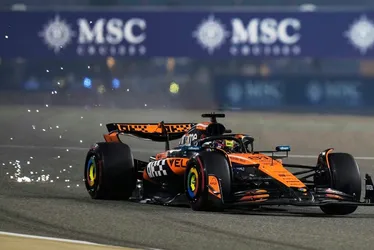 Imagem ilustrativa da imagem GP do Bahrein de F1: McLaren domina e Bortoleto é o 13º no 2º treino livre