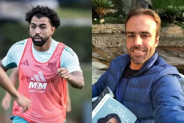 Imagem ilustrativa da imagem Gabigol manda indireta para comentarista Roger Flores: ‘Olha quem está falando’