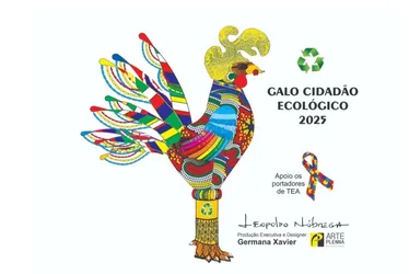 Imagem ilustrativa da imagem Galo Cidadão Ecológico ficará de pé de 26 deste mês até o domingo 9 de março