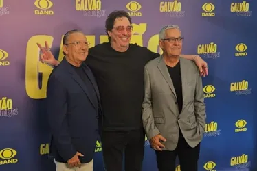 Imagem ilustrativa da imagem Galvão Bueno apresenta novidades e "convidado especial" para o programa de estreia
