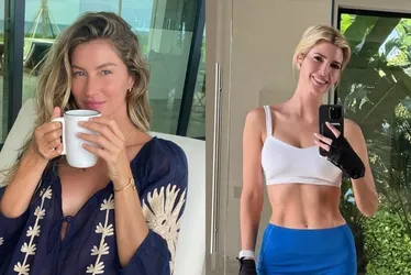 Imagem ilustrativa da imagem Gisele Bündchen curte dia de praia com filha de Trump