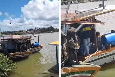 Imagem ilustrativa da imagem Homem é detido após esfaquear passageiro em barco na Serra