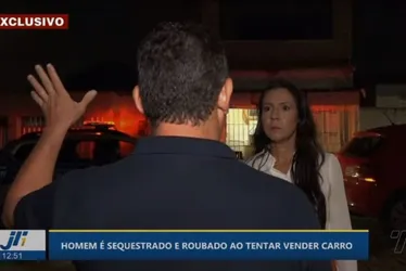 Imagem ilustrativa da imagem Homem é sequestrado em São Lourenço ao tentar vender carro e tem R$ 28 mil roubados