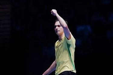 Imagem ilustrativa da imagem Hugo Calderano sobe no ranking após derrotar chinês nº 1 e ser campeão mundial