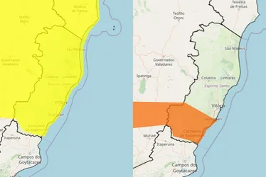 Imagem ilustrativa da imagem Inmet emite alerta de perigo para fortes chuvas no Sul do Estado; confira a lista