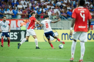 Imagem ilustrativa da imagem Internacional busca empate com o Bahia em duelo entre brasileiros na Libertadores