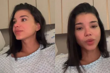 Imagem ilustrativa da imagem Jakelyne Oliveira deixa UTI após ser encontrada caída no banheiro: 'parecia um AVC'