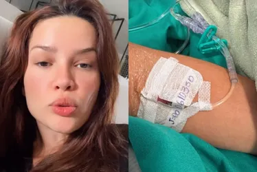 Imagem ilustrativa da imagem Juliette atualiza estado de saúde depois de parar no hospital: 'dor no peito'