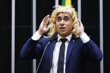 Imagem ilustrativa da imagem Justiça condena Nikolas por discurso transfóbico na Câmara