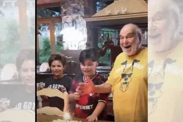 Imagem ilustrativa da imagem Lima Duarte celebra 95 anos em festa intimista com netos e bisnetos