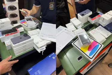 Imagem ilustrativa da imagem Loja de eletrônicos da Serra é alvo de operação da PF por sonegação fiscal