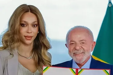 Imagem ilustrativa da imagem Lula diz que negar gênero de Erika Hilton em visto é 'abominável'