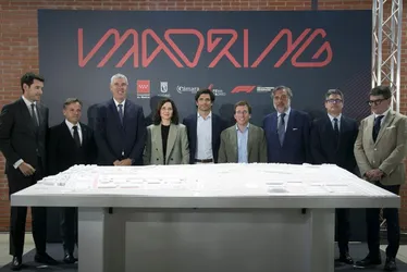 Imagem ilustrativa da imagem Madri inicia construção de pista para F1 com Sainz embaixador