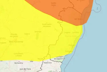 Imagem ilustrativa da imagem Cidades do ES estão em alerta para chuvas intensas. Veja lista
