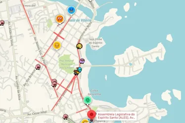 Imagem ilustrativa da imagem Manifestação complica trânsito de Vitória nesta quinta-feira