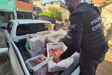 Imagem ilustrativa da imagem Matadouro irregular é interditado e quase 4 toneladas de carne são apreendidas