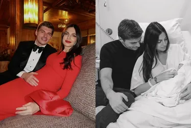 Imagem ilustrativa da imagem Max Verstappen e Kelly Piquet anunciam nascimento de Lily, primeira filha do casal