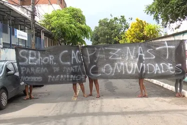 Imagem ilustrativa da imagem Moradores de Jesus de Nazareth fazem protesto contra ações da PM no bairro