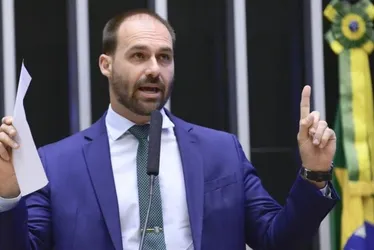 Imagem ilustrativa da imagem Licença parlamentar de Eduardo Bolsonaro termina neste domingo
