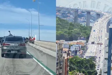 Imagem ilustrativa da imagem Motoboys realizam manifestação na Grande Vitória