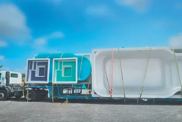 Imagem ilustrativa da imagem Multinacional americana inaugura fábrica de piscinas em São Mateus