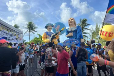 Imagem ilustrativa da imagem Mungunzá de Zuza Miranda & Thaís fez a festa logo cedo no Alto da Sé, em Olinda