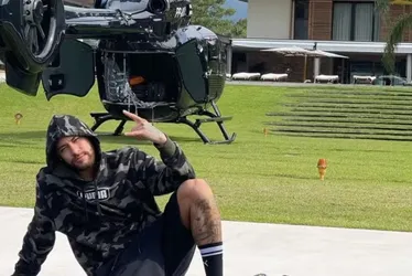 Imagem ilustrativa da imagem Neymar é proibido de voar com helicóptero por problemas de documentação