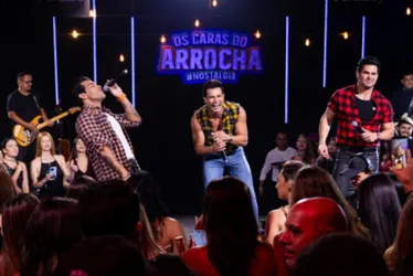Imagem ilustrativa da imagem "Os Caras do Arrocha": Gabriel Gava, Israel Novaes e Thiago Brava regravam hits