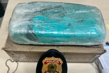 Imagem ilustrativa da imagem Polícia Federal apreende 1 quilo de cocaína em encomenda nos Correios