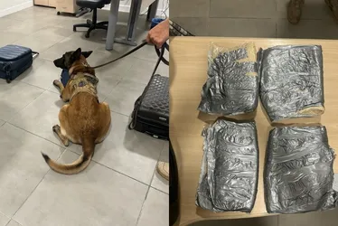 Imagem ilustrativa da imagem Polícia Federal prende homem com 5kg de cocaína no Aeroporto de Vitória