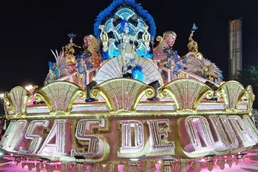 Imagem ilustrativa da imagem Rosas de Ouro vence o Carnaval de SP com enredo sobre o mundo dos jogos