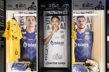 Imagem ilustrativa da imagem Santos reforma vestiário com ajuda da família de Neymar. Veja como ficou