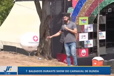 Imagem ilustrativa da imagem Sete pessoas são baleadas durante show de João Gomes no Carnaval de Olinda