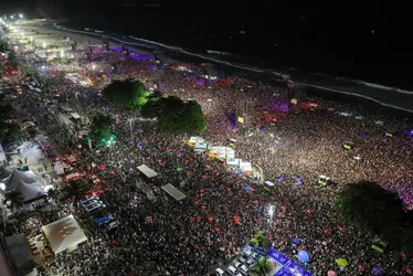 Imagem ilustrativa da imagem Show de Lady Gaga foi o maior de Copacabana? Veja lista dos maiores públicos