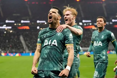 Imagem ilustrativa da imagem Tottenham elimina o Eintracht e está nas semifinais da Liga Europa
