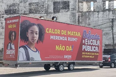 Imagem ilustrativa da imagem Trabalhadores da educação realizam passeata na manhã desta quarta no Recife